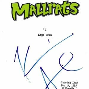 KEVIN SMITH SIGNED MALLRATS FULL SCRIPT AUTHENTIC AUTOGRAPH BECKETT COA