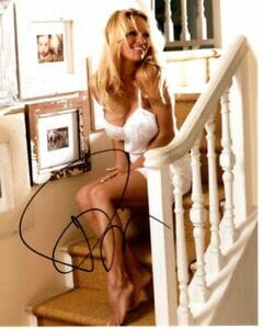 PAMELA PAM ANDERSON SIGNED AUTOGRAPHED 8×10 SEXY PHOTO COLLECTIBLE MEMORABILIA