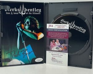 DIERKS BENTLEY SIGNED AUTOGRAPH DVD “LIVE AND LOUD AT THE FILLMORE” JSA COA COLLECTIBLE MEMORABILIA