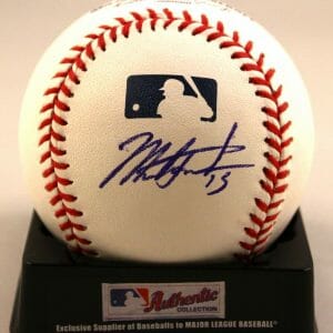 Arizona Diamondbacks Mark Trumbo Signed Authentic MLB Baseball COA