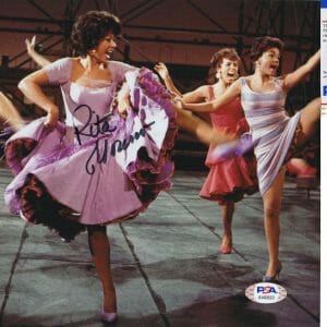 Rita Moreno Signed 8x10 Photo 1 West Side Story PSA/DNA COA
