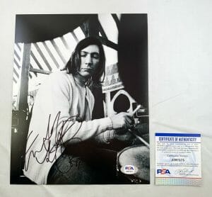 CHARLIE WATTS SIGNED 8×10 PHOTO THE ROLLING STONES PSA/DNA 1 COA COLLECTIBLE MEMORABILIA