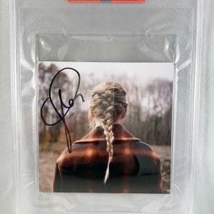 Taylor Swift Signed CD Cover PSA/DNA A1 COA