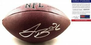 PITTSBURGH STEELERS LEVEON BELL SIGNED FULL SIZE NFL COMPOSITE FOOTBALL 2 PSA CO COLLECTIBLE MEMORABILIA