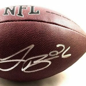 Pittsburgh Steelers Leveon Bell Signed Full Size NFL Composite Football 2 PSA CO