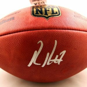 Baltimore Ravens Ray Rice Signed Duke NFL Official Game Football COA