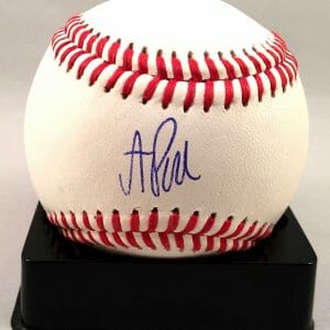 Oakland As Andrew A J Puk Signed Authentic MLB Baseball COA