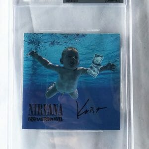 Krist Novoselic Signed CD Cover Beckett BAS Nirvana 2 COA