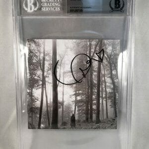 Taylor Swift Signed CD Cover Beckett BAS 1 COA