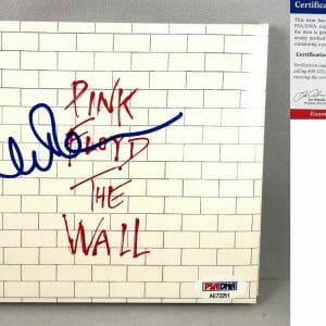 Nick Mason Signed CD PSA/DNA Pink Floyd The Wall COA