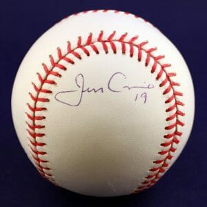 Florida Marlins Jeff Conine Signed Authentic MLB Baseball COA