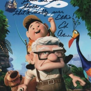 Ed Asner Signed 8x10 Photo Disney Up 3 COA