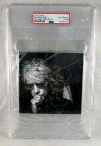 JON BON JOVI SIGNED CD COVER PSA/DNA 2020 COA COLLECTIBLE MEMORABILIA