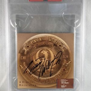 Country Singer Hank Williams Jr Signed CD Cover PSA/DNA 1 COA