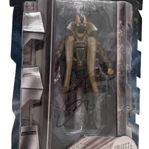 TOM HARDY SIGNED THE DARK KNIGHT RISES MOVIE MASTERS FIGURE BANE AUTO BECKETT 1