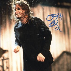 OZZY OSBOURNE SIGNED 11X14 PHOTO BLACK SABBATH AUTOGRAPH BECKETT WITNESS HOLO 36