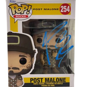 POST MALONE SIGNED ROCKSTAR POP 254 FUNKO FIGURE AUTHENTIC AUTOGRAPH BECKETT 3
