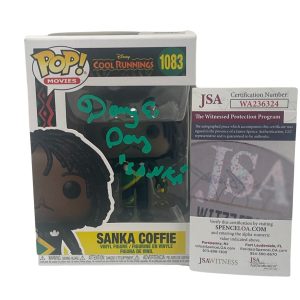 DOUG E DOUG SIGNED COOL RUNNINGS POP FUNKO FIGURE SANKA AUTOGRAPH JSA WITNESS 3