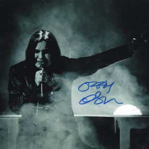 OZZY OSBOURNE SIGNED 11X14 PHOTO BLACK SABBATH AUTOGRAPH BECKETT WITNESS HOLO 9