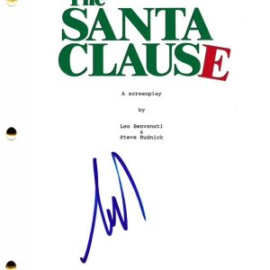 TIM ALLEN SIGNED THE SANTA CLAUSE FULL SCRIPT AUTHENTIC AUTOGRAPH BECKETT COA