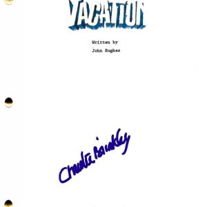 CHRISTIE BRINKLEY SIGNED VACATION FULL SCRIPT AUTHENTIC AUTOGRAPH HOLOGRAM