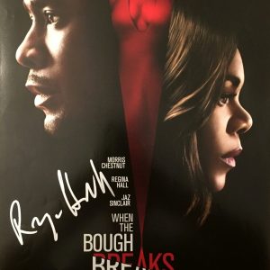Regina Hall Signed When The Bough Breaks Poster COA