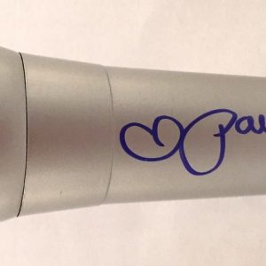 Paris Hilton Autographed Microphone COA