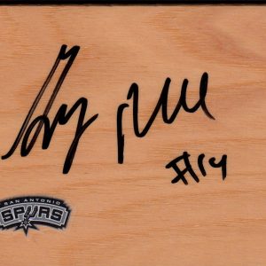 San Antonio Spurs Gary Neal Signed Floorboard COA