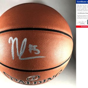 North Carolina Tar Heels Nassir Little Signed Basketball PSA/DNA COA
