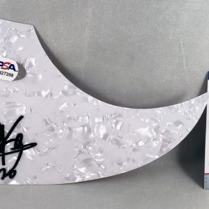 Chubby Checker Signed Acoustic PickGuard PSA/DNA COA