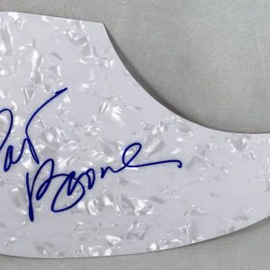 Pat Boone Signed Acoustic PickGuard Country Music PSA/DNA COA
