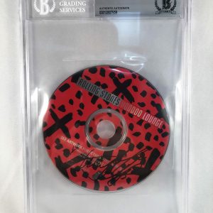 Charlie Watts Signed CD Beckett BAS The Rolling Stones COA