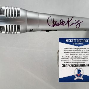 Carole King Autographed Microphone Beckett BAS 1 COA
