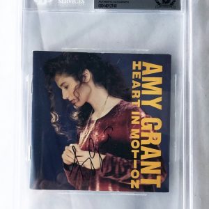 Amy Grant Signed CD Cover Beckett BAS COA