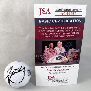 Xander Schauffele Signed Golf Ball 2020 Ryder Cup JSA COA