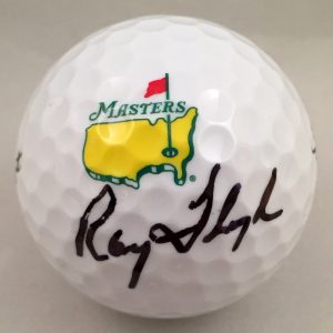 Masters Champion Raymond Floyd Signed Masters Golf Ball COA