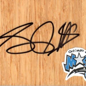 Orlando Magic Solomon Jones Signed FloorBoard COA