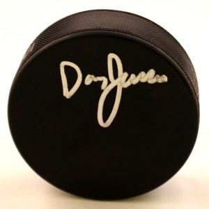Washington Capitals Doug Jarvis Signed Hockey Puck COA