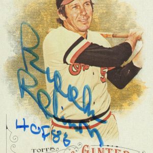 Baltimore Orioles Brooks Robinson Signed Trading Card 2016 Topps Allen Ginter #1