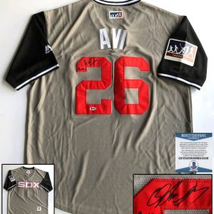 Chicago White Sox Avisail Garcia Signed Jersey Beckett BAS COA