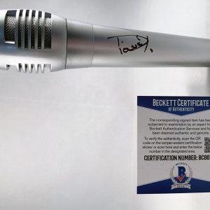 Dionne Warwick Signed Microphone PSA/DNA 2 COA