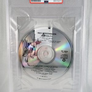 Alan Gratzer Signed CD PSA/DNA REO Speedwagon COA