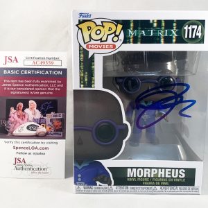 Yahya Abdul-Mateen II Signed Funko Pop Morpheus The Matrix JSA COA
