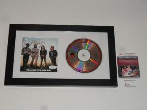 ROBBY KRIEGER SIGNED FRAMED WAITING FOR THE SUN CD THE DOORS JSA COA COLLECTIBLE MEMORABILIA
