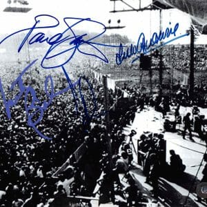 Woodstock (4) Balin, Kaukonen, Kanter & Guthrie Signed 8x10 Photo BAS #AB77687