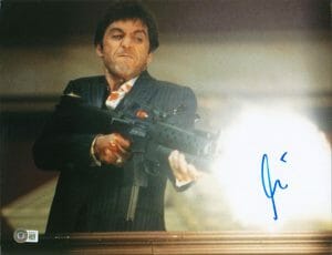 AL PACINO SCARFACE AUTHENTIC SIGNED 11×14 PHOTO AUTOGRAPHED BAS #BF88137 COLLECTIBLE MEMORABILIA