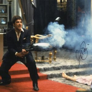 AL PACINO SIGNED 11X14 PHOTO AUTHENTIC AUTOGRAPH SCARFACE BECKETT COA A