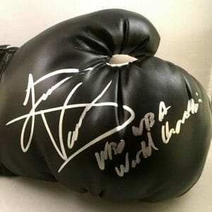 Jessie Vargas Signed Everlast Boxing Glove WBO WBA World Champion PSA/DNA Authen