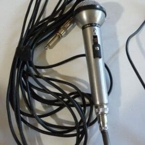 Vtg BROKEN SHUR Bros USA SPHER-O-DYNE Microphone PE53 High Impedance B9
