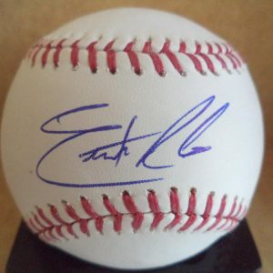 ERNEST RILES GIANTS/RED SOX/BREWERS SIGNED AUTOGRAPHED M.L. BASEBALL W/COA